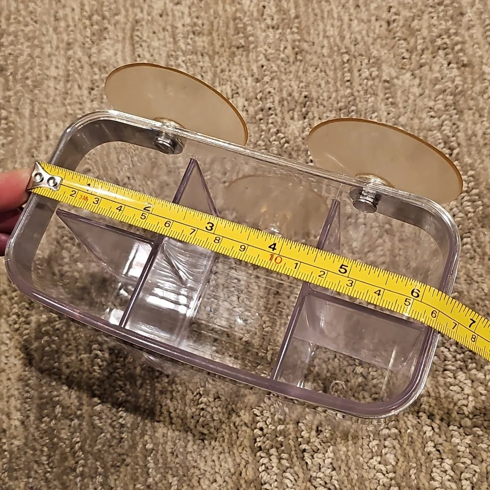 Clear Suction Cup Organizer